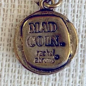 Mad Coin | Jewelry | Mad Coin By Rachel Abroms Gold Necklace Skull 